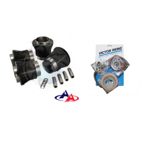 Kit cylindrée 1400 sur 1200cc (83x64mm) pour bloc alésage 90mm